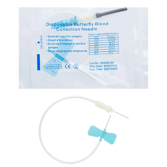 Disposable Medical Butterfly Blood Collection Needle manufacturers