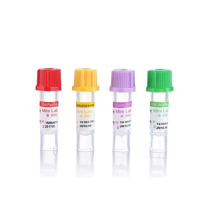 Disposable Micro Blood Collection Tube