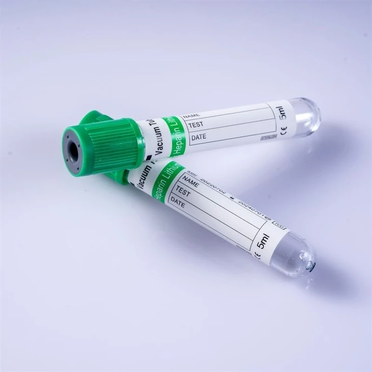 Green Cap Heparin Tube factory